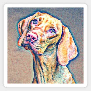 Dog Cuteness - Weimaraner Sticker